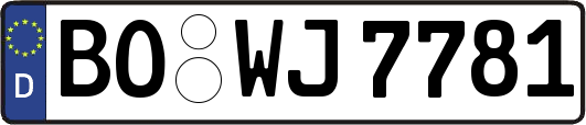 BO-WJ7781