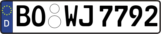 BO-WJ7792