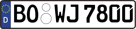 BO-WJ7800