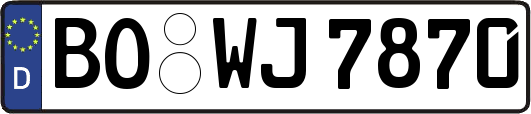 BO-WJ7870