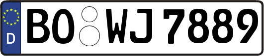 BO-WJ7889