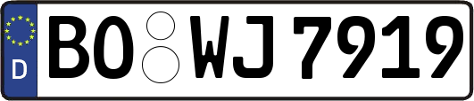 BO-WJ7919