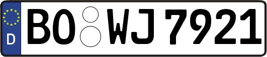 BO-WJ7921