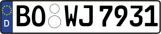 BO-WJ7931