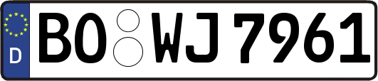 BO-WJ7961