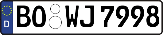 BO-WJ7998