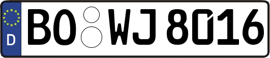 BO-WJ8016