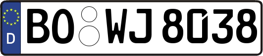 BO-WJ8038
