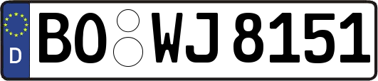 BO-WJ8151