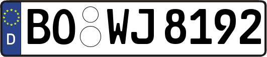 BO-WJ8192