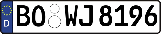 BO-WJ8196