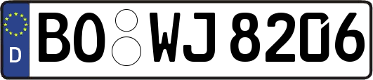 BO-WJ8206