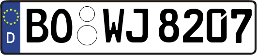BO-WJ8207