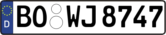 BO-WJ8747