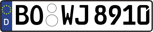 BO-WJ8910