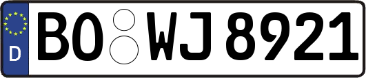 BO-WJ8921