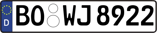 BO-WJ8922