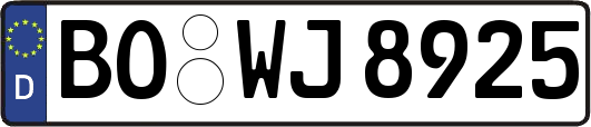 BO-WJ8925