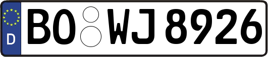 BO-WJ8926
