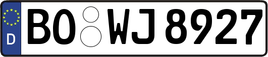 BO-WJ8927