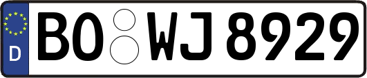 BO-WJ8929