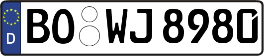 BO-WJ8980