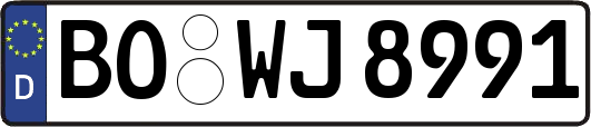 BO-WJ8991
