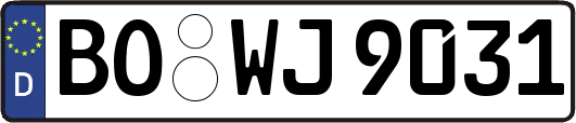 BO-WJ9031