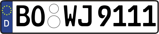 BO-WJ9111