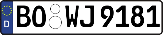 BO-WJ9181