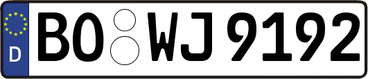 BO-WJ9192