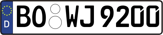 BO-WJ9200