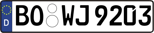 BO-WJ9203