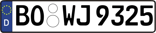 BO-WJ9325