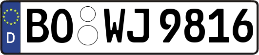 BO-WJ9816