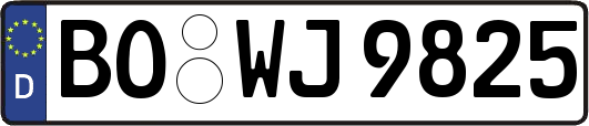BO-WJ9825