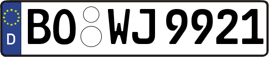 BO-WJ9921