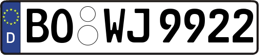 BO-WJ9922