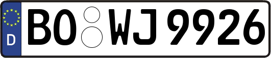 BO-WJ9926