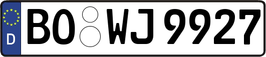 BO-WJ9927