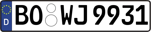 BO-WJ9931