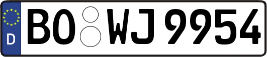 BO-WJ9954