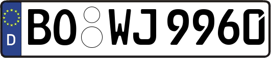 BO-WJ9960