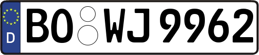 BO-WJ9962