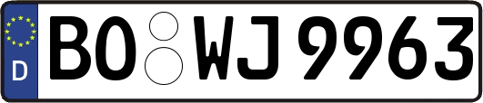 BO-WJ9963