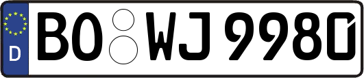 BO-WJ9980