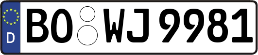 BO-WJ9981