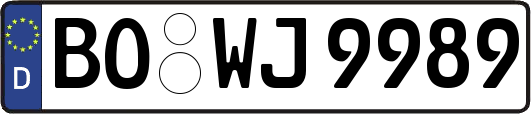 BO-WJ9989