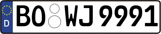 BO-WJ9991