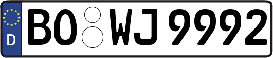 BO-WJ9992